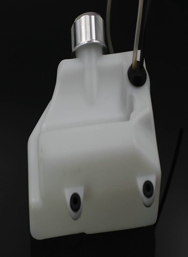 GTBRacing Petrol Fuel Gasonline Plastic Tank with Metal Cap for 1/5 RC Car HPI km rv baja 5b ss 5t 5sc Part (With Silver Cap) - Image 2